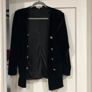 Wyldr Black Velvet Blazer